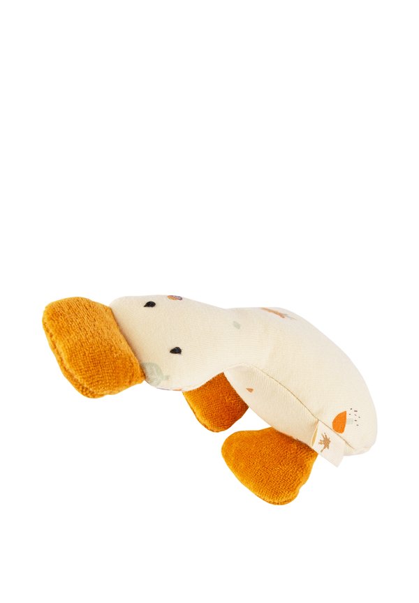 Kuscheltier - cremeweiß orange