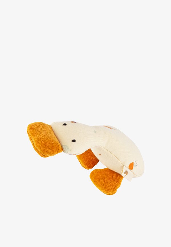 Kuscheltier - cremeweiß orange