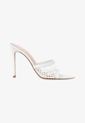 Gianvito Rossi, Mules à talons - white