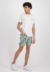 Alpha Industries UTILITY  - Šortky - dusty green