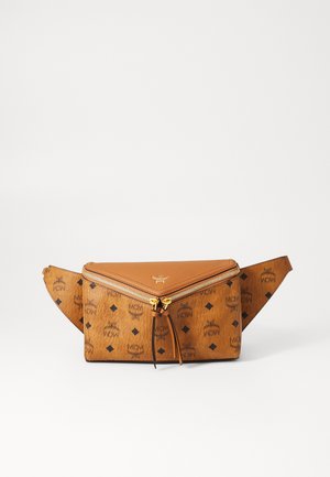 MCM DIAMOND 3D MIX BELT BAG - Marsupio - cognac