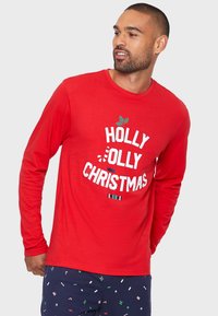 Threadbare HOLLY JOLLY  - Pyjamapaita - red