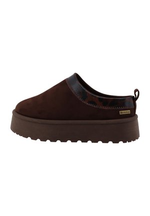 TOM TAILOR STIEFEL - Chaussons - mokka