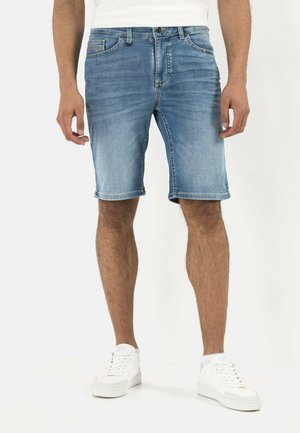 Denim shorts - bleach blue