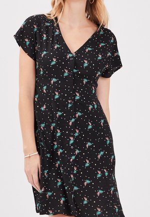 Vestido camisero - multi-coloured