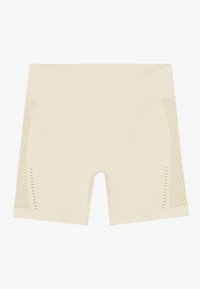 SEAMLESS SHORTS - Tights - beige
