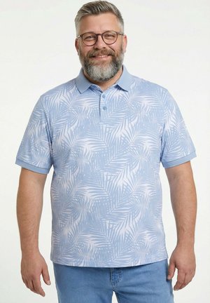 CHEST PRINT SHORT SLEEVE - Polo - ice blue