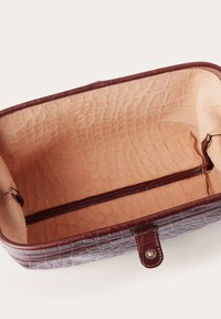 BALAGAN ROFE M - Borsa a tracolla - brown croco
