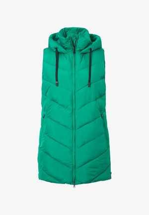 Ulla Popken, HYPRAR QUILTED - Bodywarmer - emerald green