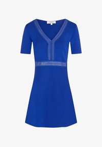 Morgan V-NECK Vestido de punto bleu electrique/azul