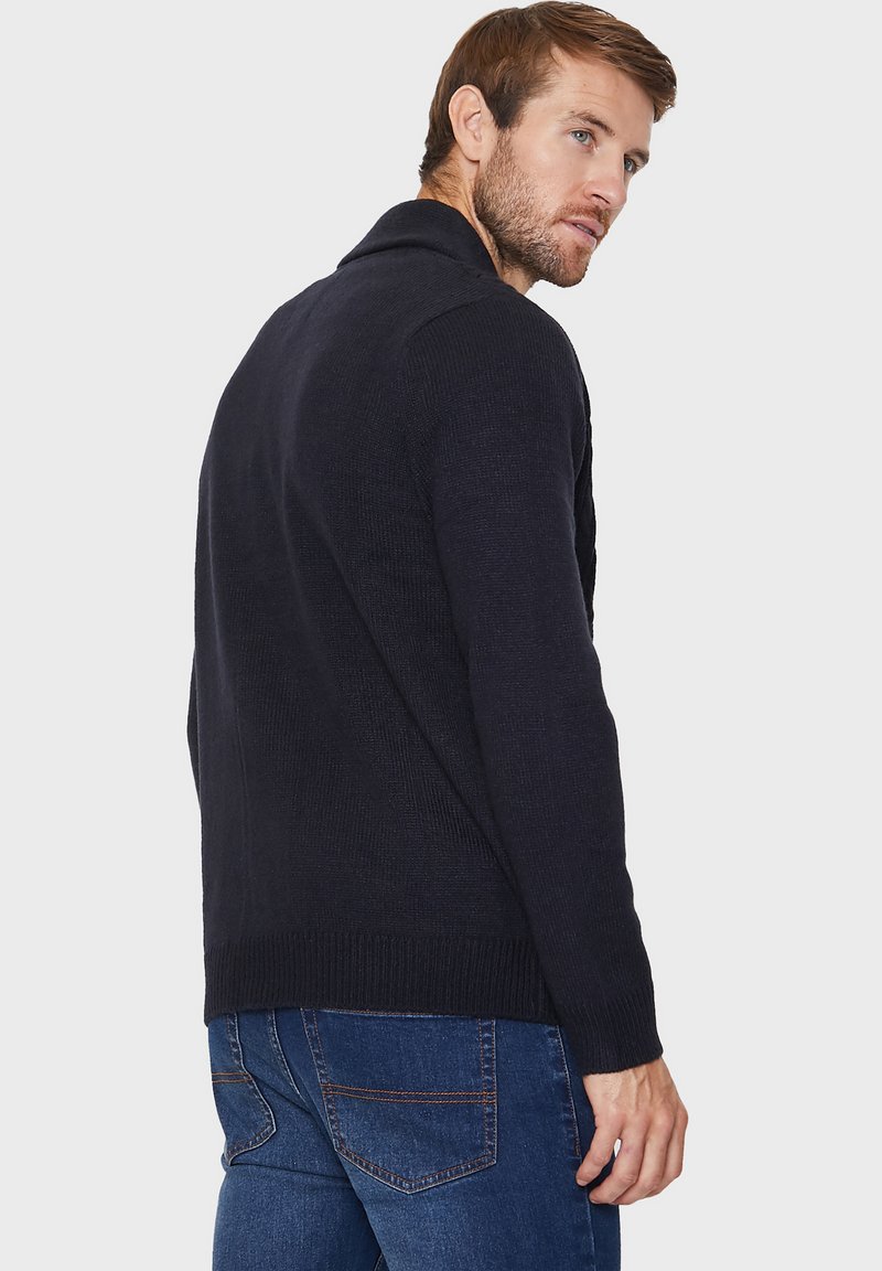 Herren Strickjacken | Threadbare SHAW Strickjacke navy/blau - AI36860 Herren Strickjacken | Threadbare SHAW Strickjacke navy/blau - AI36860