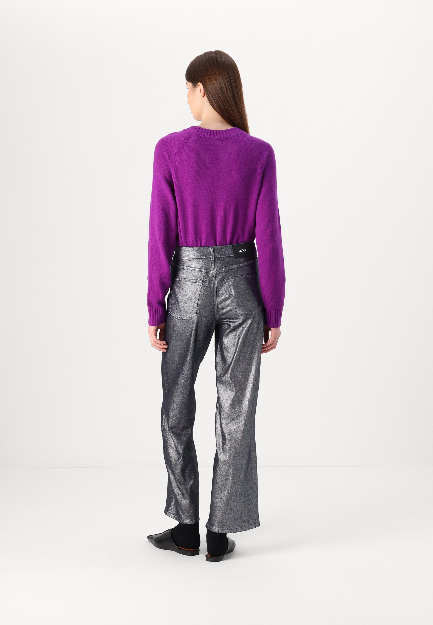 JJXX JXTOKYO - Wide leg/niebieski denim - Zalando.pl