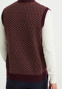 WE Fashion Väst - bordeaux