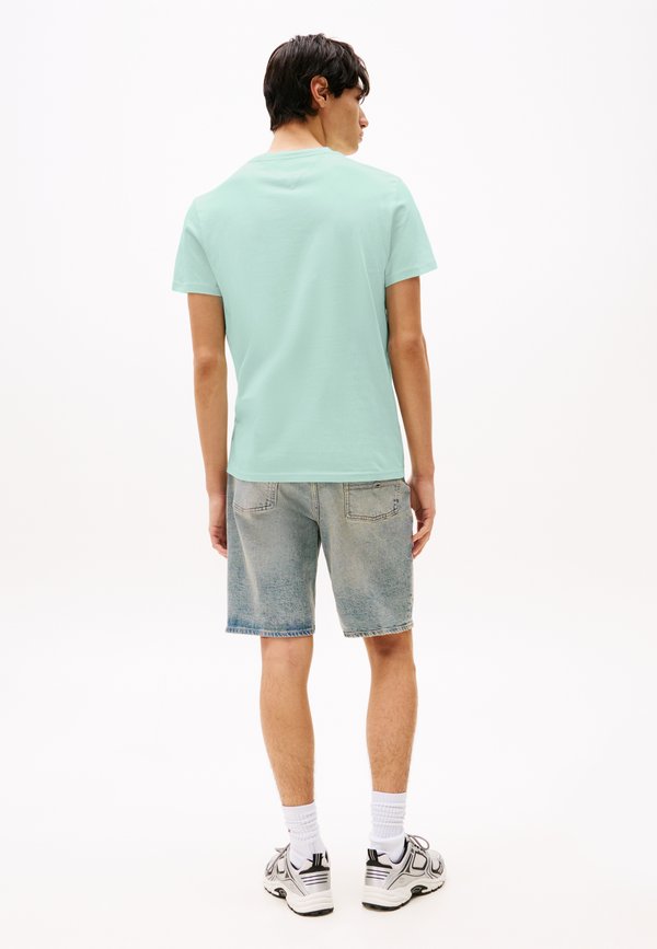 SLIM LINEAR CHEST TEE  - Basic T-shirt - spring mint4