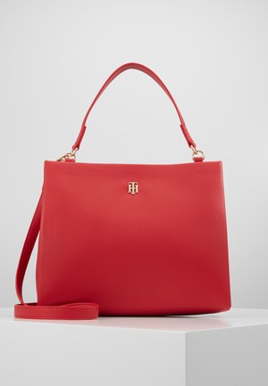 Tommy Hilfiger MODERN SATCHEL - Handtasche - red