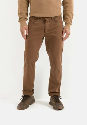 Straight leg jeans - rust