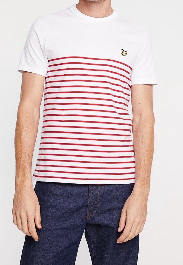 Lyle & Scott Camiseta estampada - white