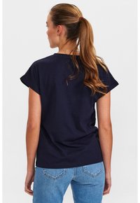Nümph NUBEVERLY NOOS - Basic póló - dark sapphire