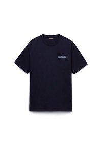 Napapijri Print T-shirt - blu marine