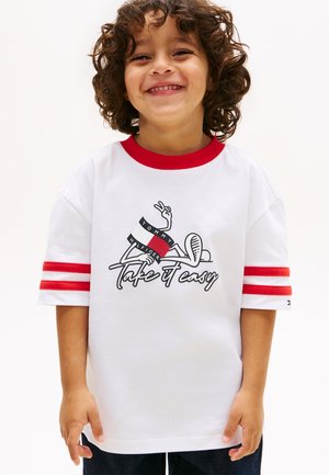 TAKE IT EASY GRAPHIC  - T-shirts print - white