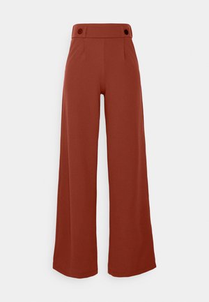 JDY Tall JDYGEGGO NEW LONG PANT - Nohavice - cherry mahagony