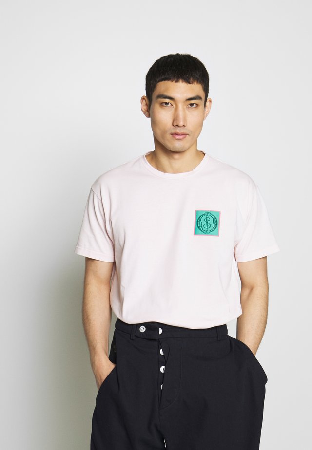 NEW BOXY CLIMATE PATCH - T-shirt imprimé - pink
