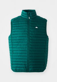PAL PADDED GILET - Strukirani kaput - dark green