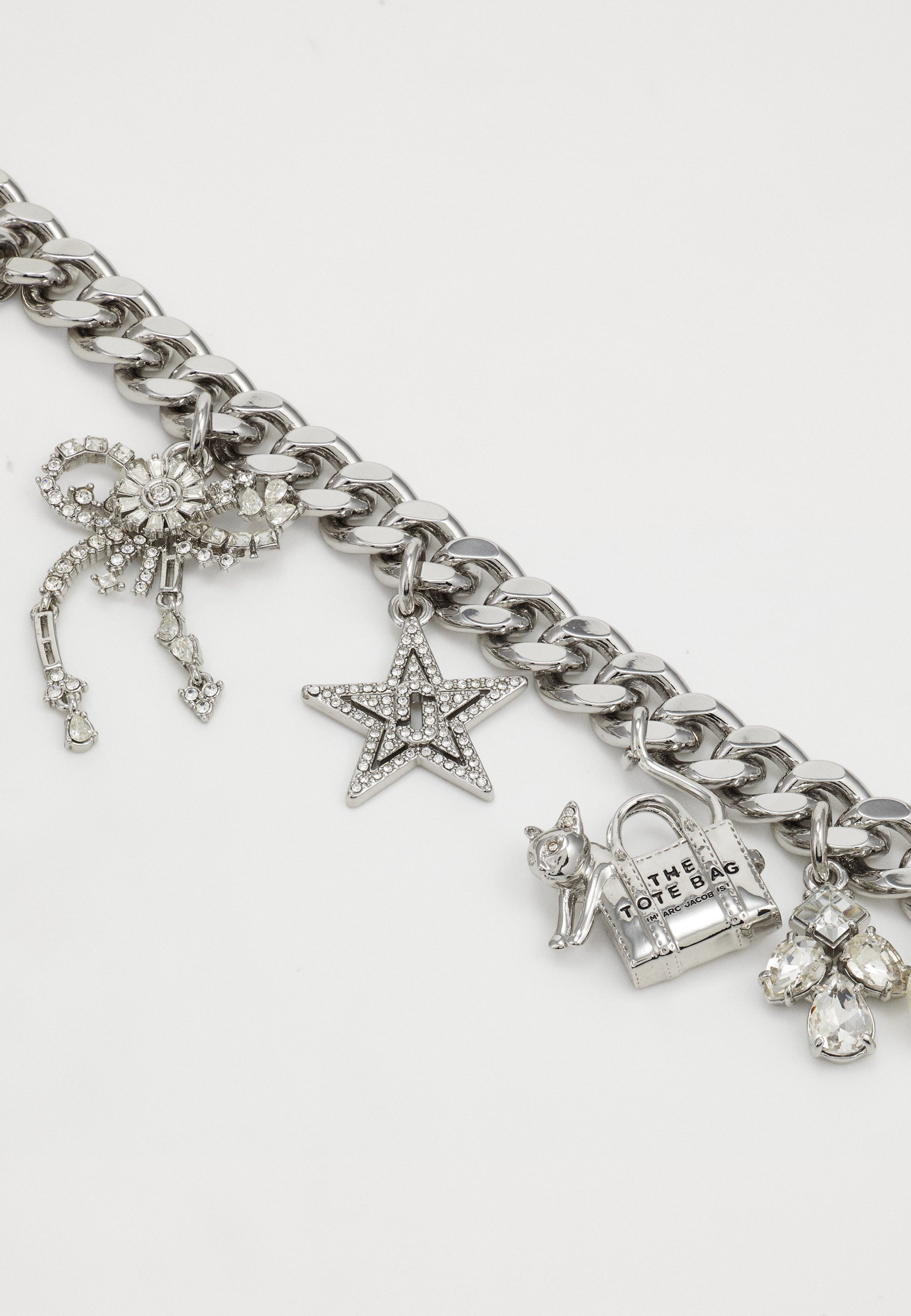 MARC JACOBS CATS OUT OF THE BAG BRACELET - Karkötő - silver