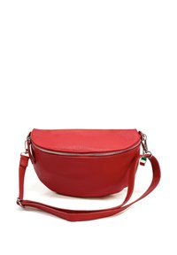 DrachenLeder Schoudertas - rot