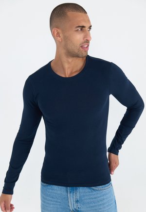 Pier One by Zalando, Langarmshirt - dark blue