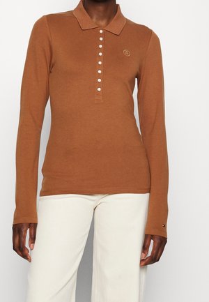 Poloshirt - cognac