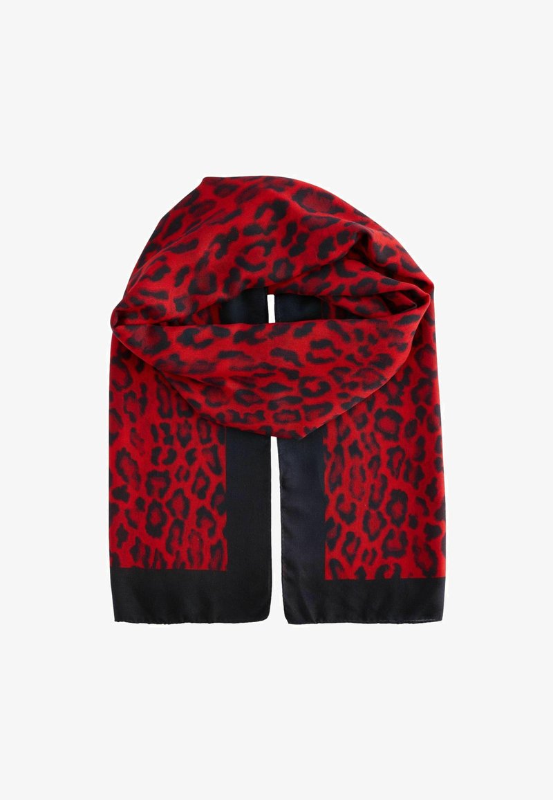 Next LIGHTWEIGHT REGULAR FIT - Sjaal - red leopard