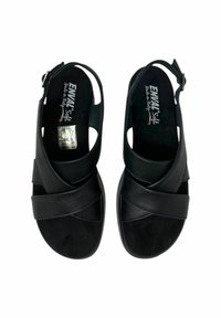 Enval Soft Sandali con plateau - black