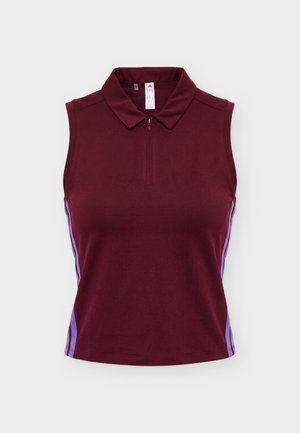 adidas Golf, BEYOND CROP, ciemnoczerwony