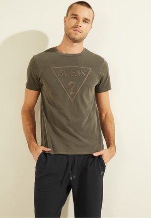 TRIANGLE - T-shirt con stampa - mehrfarbig schwarz