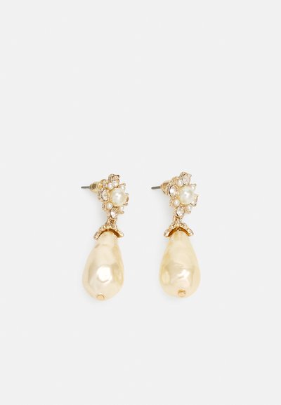 Marchesa DROP - Uhani - gold-coloured/white
