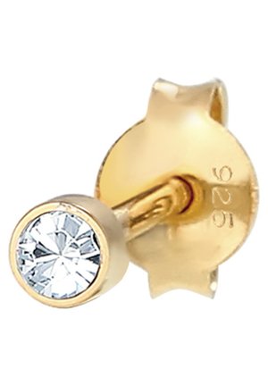 SPARKLING BASIC - MIT KRISTALLEN VON SWAROVSKI® - Boucles d'oreilles - gold-coloured