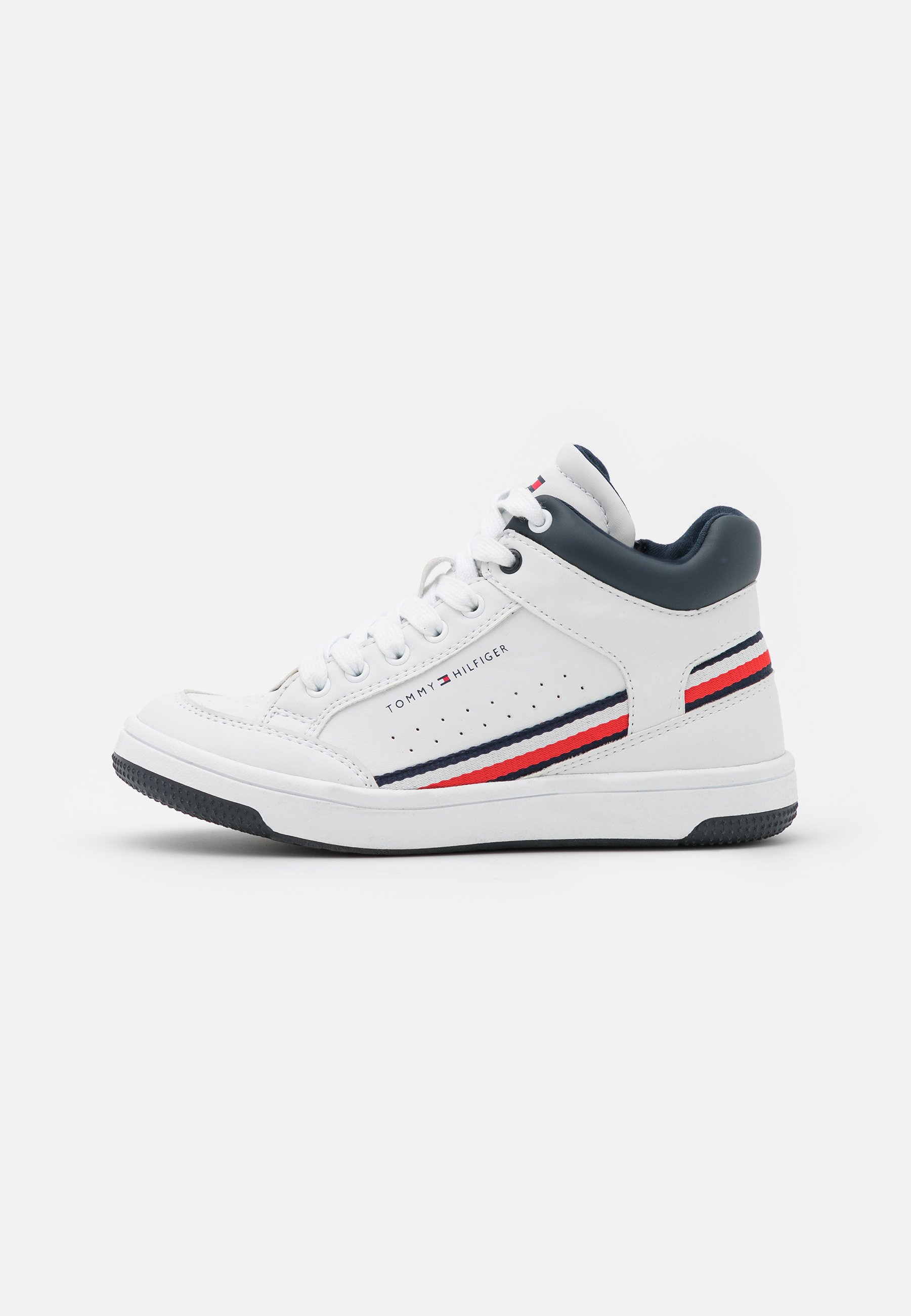 Tommy Hilfiger Sneakers hoog - white/wit - Zalando.nl