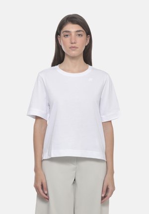 K-Way T-SHIRT SELUNE - T-shirt basic - bianco