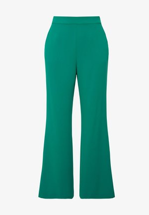 Ulla Popken WEITES GERADES ELASTIKBUND - Pantalon classique - green