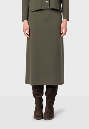 A-snit nederdel - dark khaki