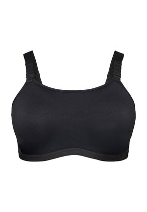 Active by Zizzi, SPORT-BH FÜR STARKEN HALT MIT BÜGEL UND GEPOLSTERTEN TRÄGERN - T-Shirt BH - schwarz