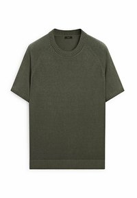 Massimo Dutti T-shirt - bas - khaki
