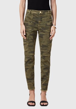 AllSaints DURAN - Jeans Tapered Fit - green