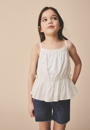 Next, REGULAR FIT - STRAPPY PEPLUM BLOUSE  . - Blúzka - white