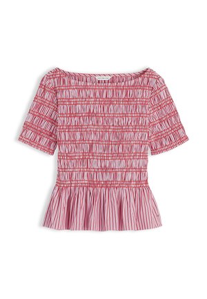 Tommy Hilfiger, SMOCKING BOAT - Bluse - pink