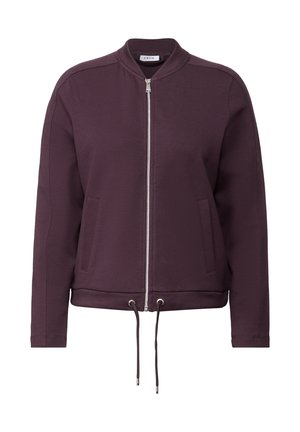 Cecil MIT TUNNELZUG - Zip-up sweatshirt - rot