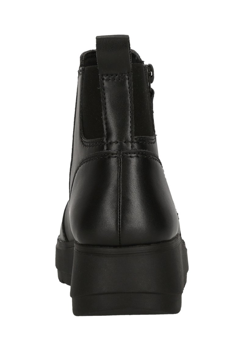 Bottines Mocassins Clarks Artisan En Daim Noir - Taille US 11 (Femme) - Talon Haut - Fermeture Zippée Latérale - Occasion