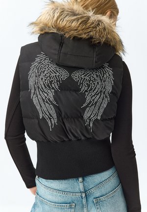 House, STEPPWESTE - Vest - black