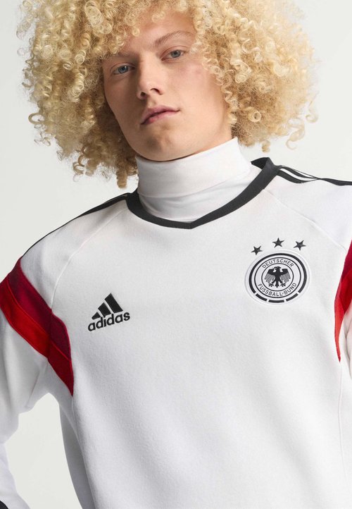 adidas Germany Crew 2014 Sweatshirt Asia Sizing 'White' — foto 4